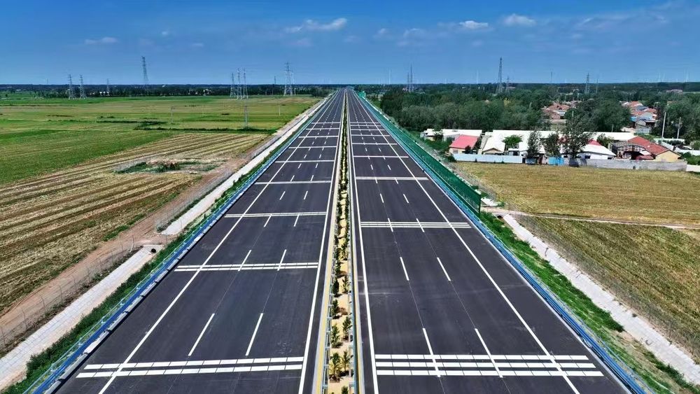 率先贯通！高青至商河高速公路商河东至张坊段顺利完成交工验收