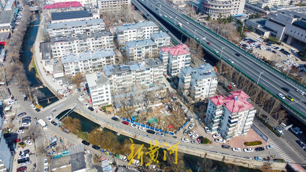 济南洪楼片区城市更新，全福河将打造为滨水公园 