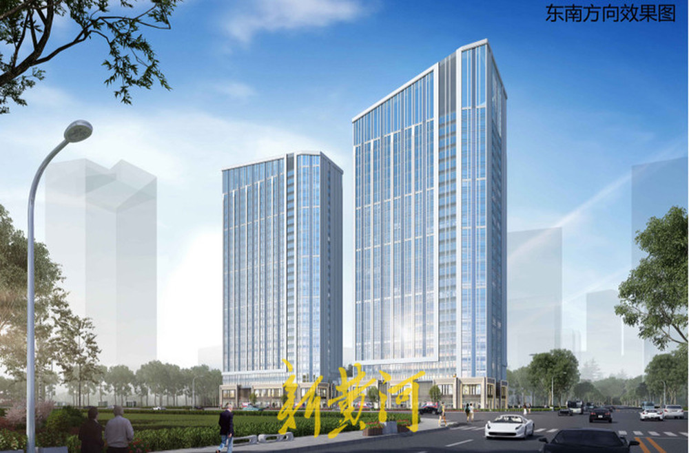 济南西客站片区医疗升级,两栋百米高层改造为三甲医院分院