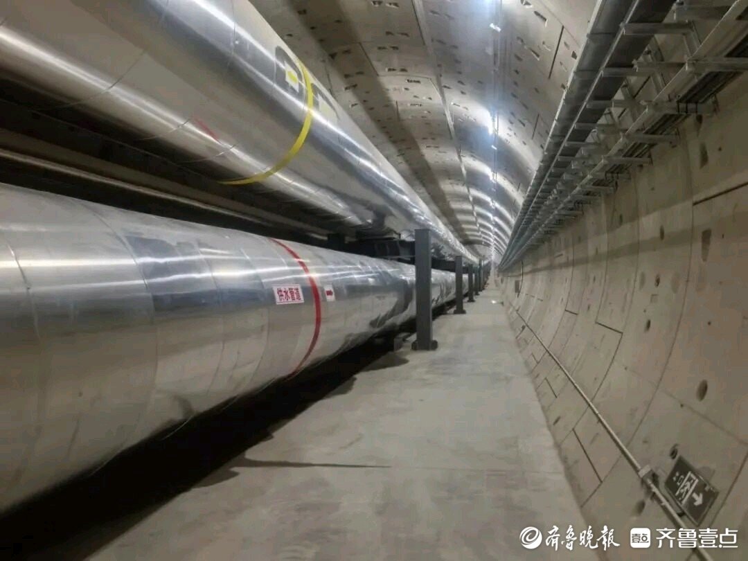 聊热入济北线穿黄隧道工程通过竣工验收