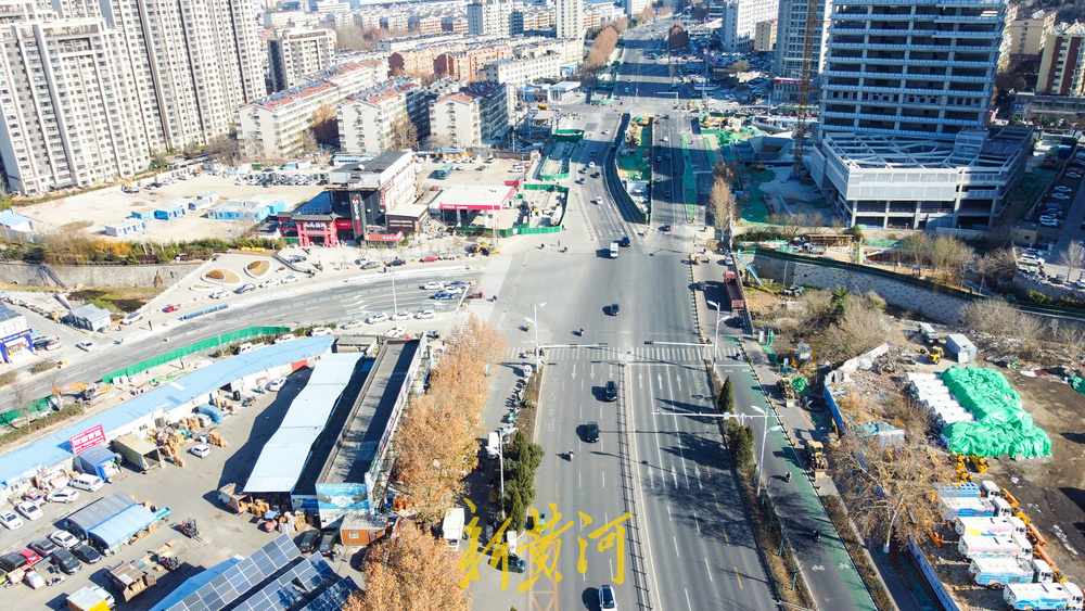 济南地铁6号线东段开通后 周边道路恢复工程同步推进