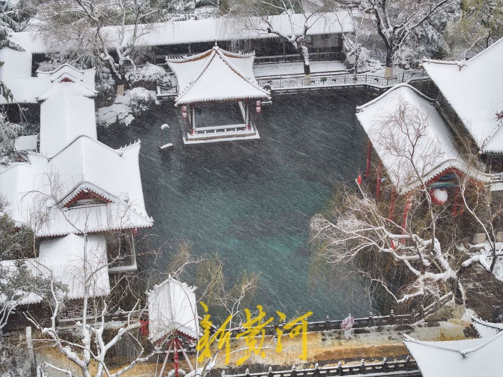 如诗如画！春雪绘就泉城梦幻雪景