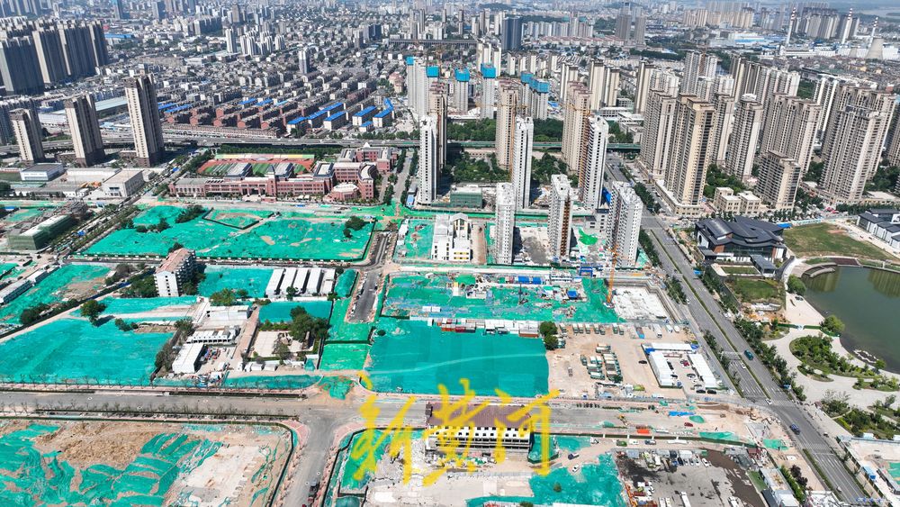 济南北湖核心区新增多条道路,片区交通路网进一步完善