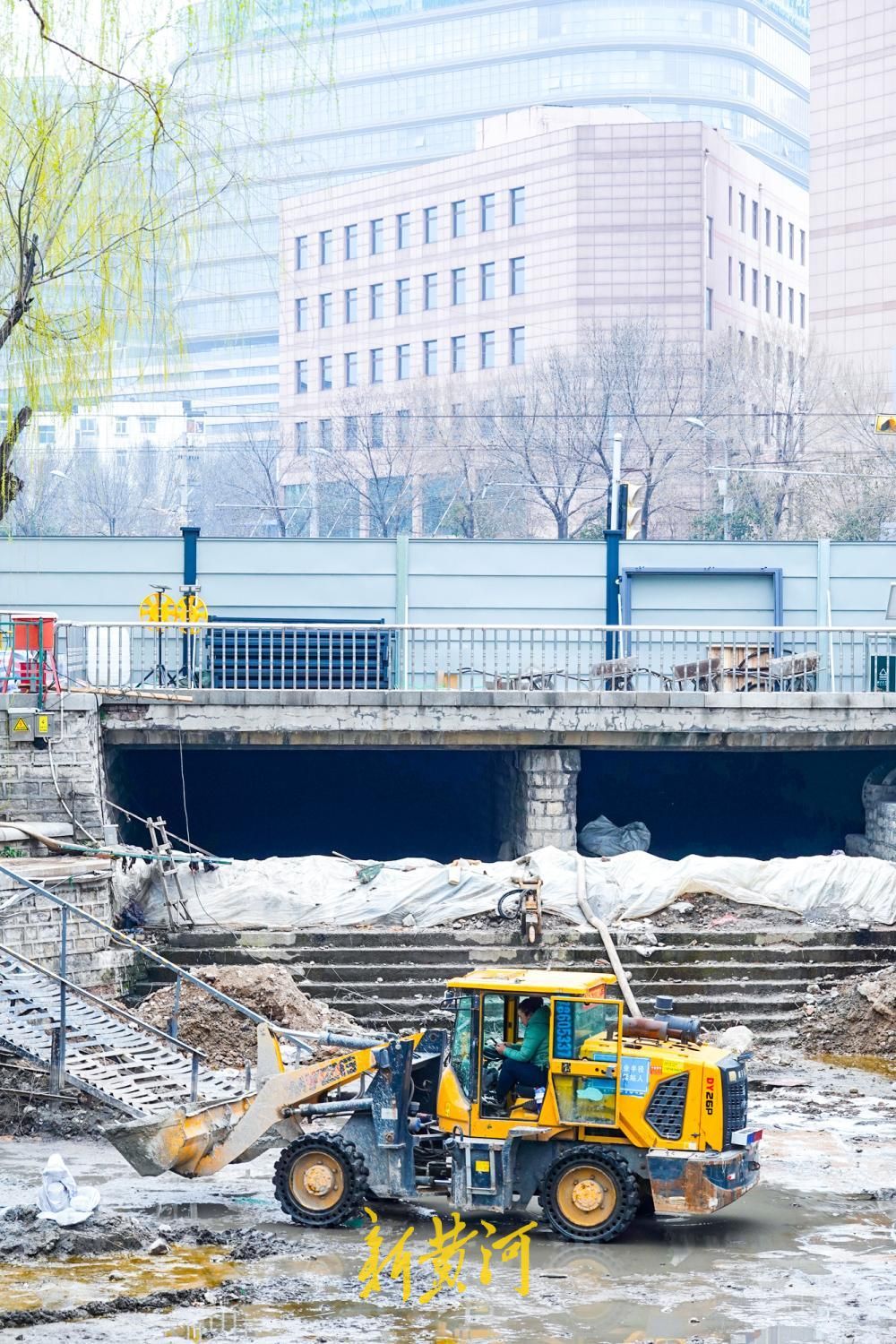泉城广场旁山水沟景观提升 打造特色滨水空间