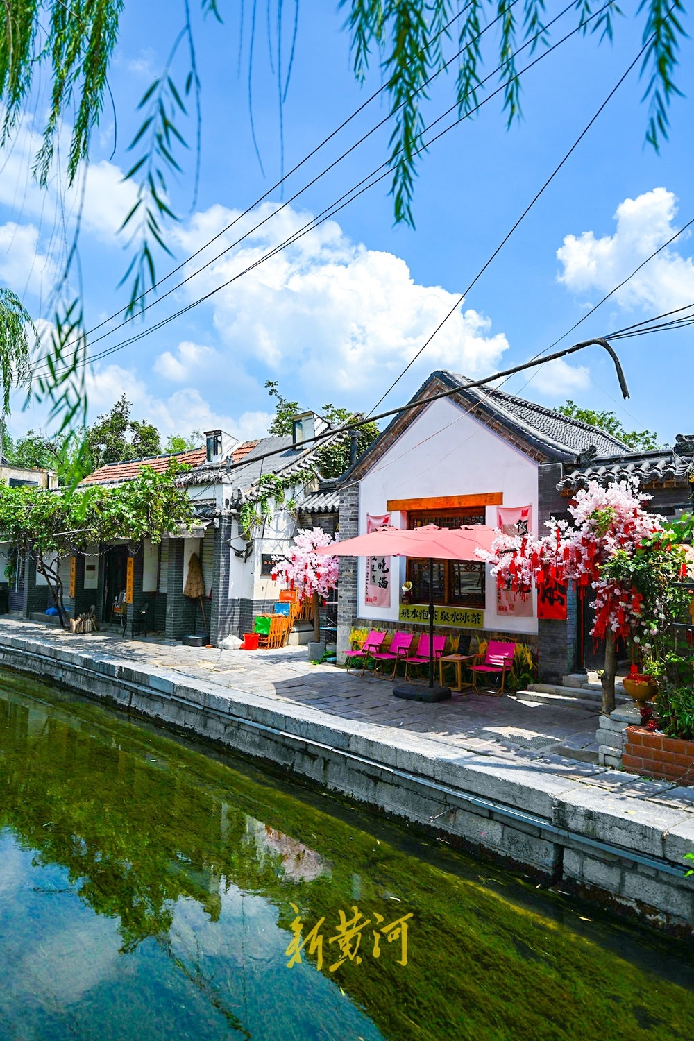 蓝天白云高温重返，济南开启纯净盛夏之颜