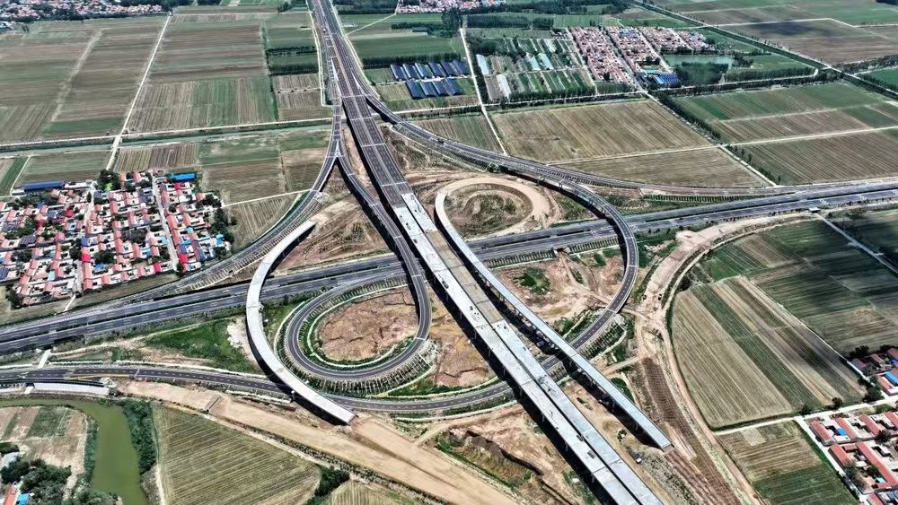 率先贯通！高青至商河高速公路商河东至张坊段顺利完成交工验收