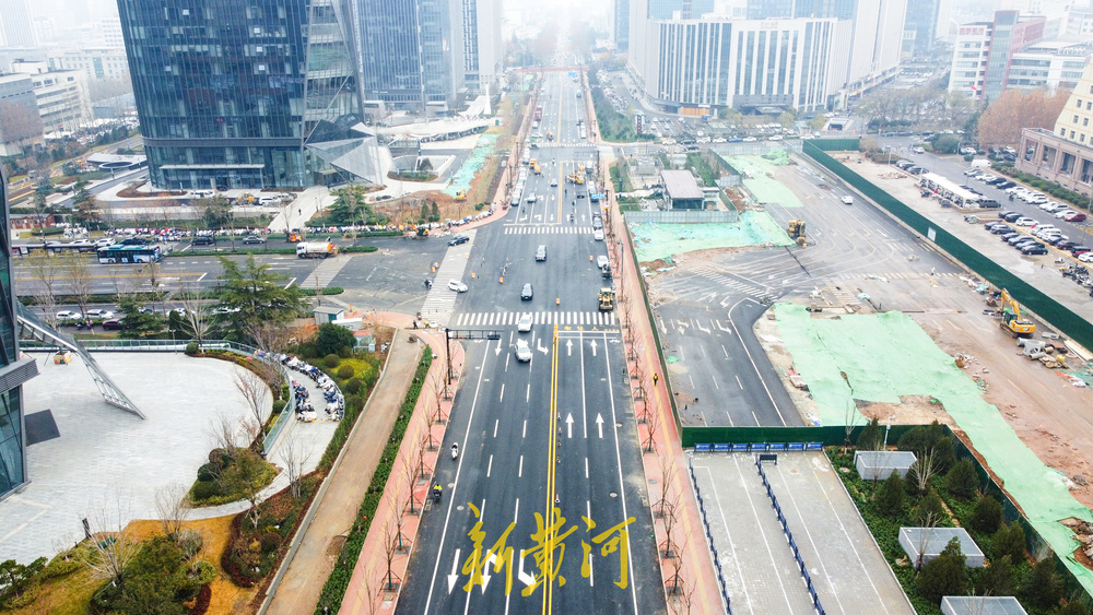 济南地铁6号线施工围挡拆除 新泺大街将全面恢复通行