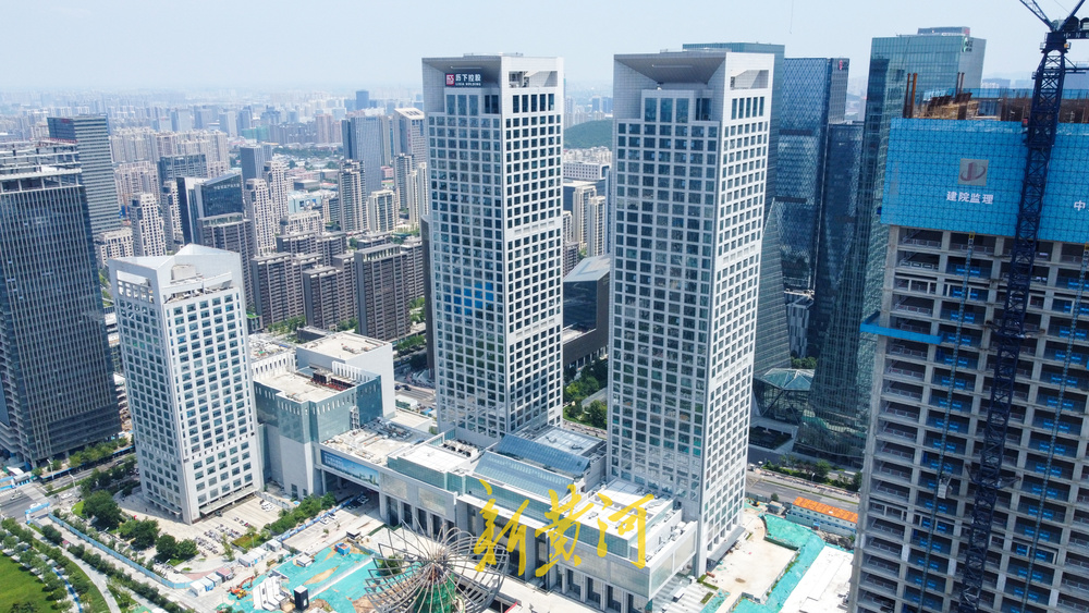 济南闲置多年CBD双子塔建成，将打造央企总部基地