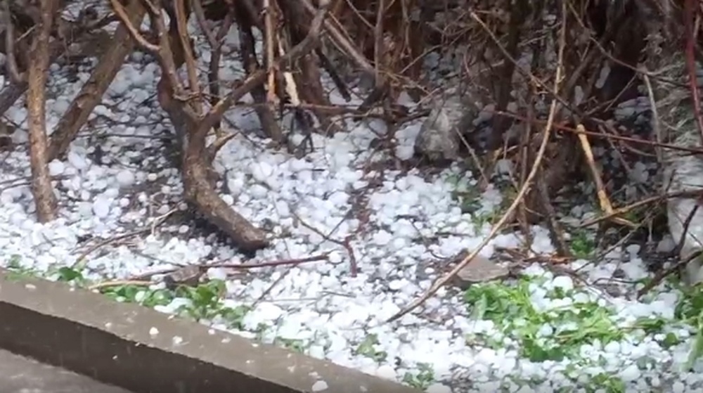 章丘突降冰雹，济南发布最新预警