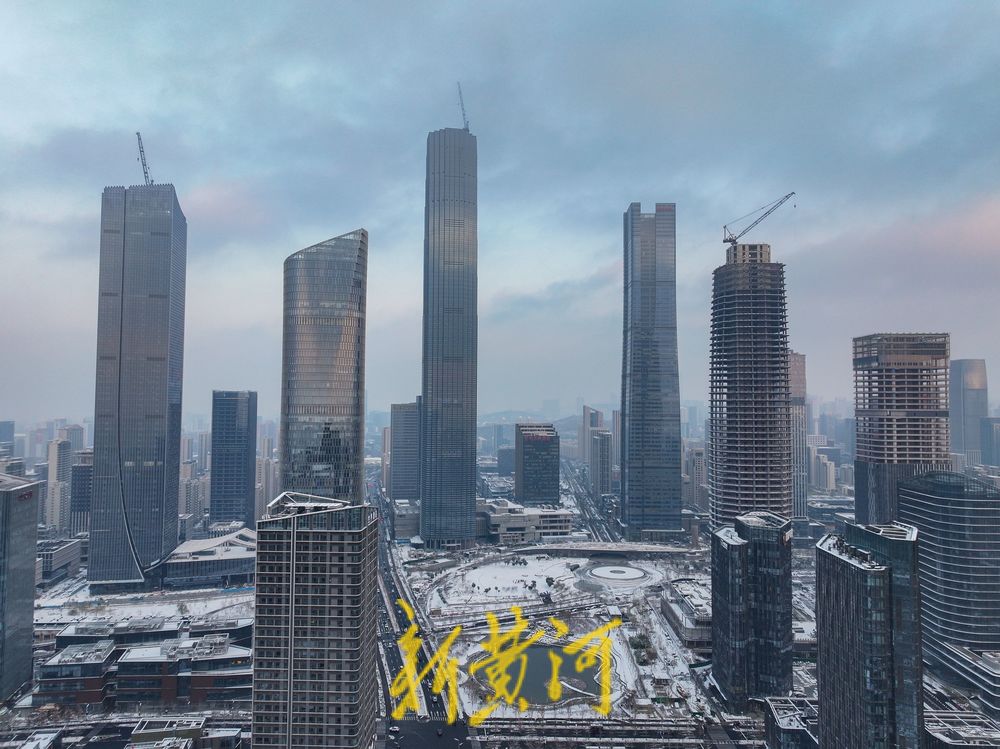 都市山林，冬韵天成！济南CBD上演冬日限定大片