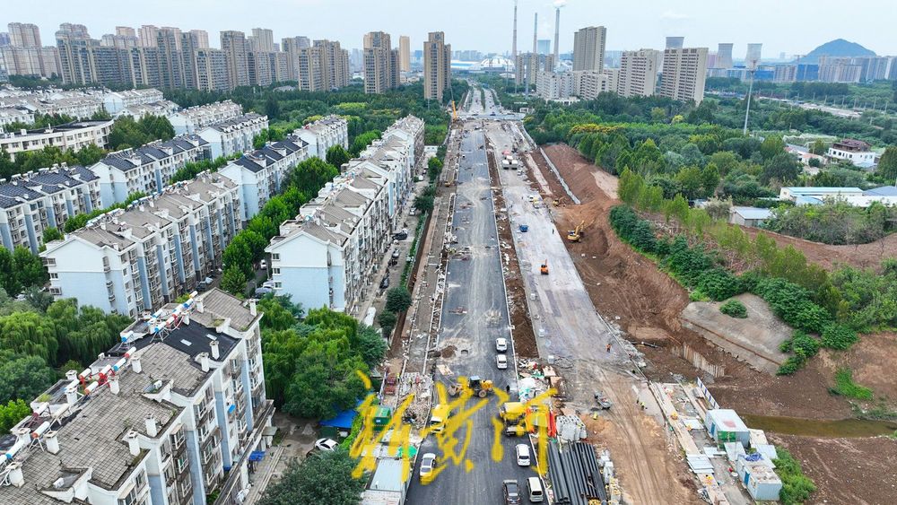 黄台南路延伸连通飞跃大道 紧邻济南地铁2号线姜家庄站