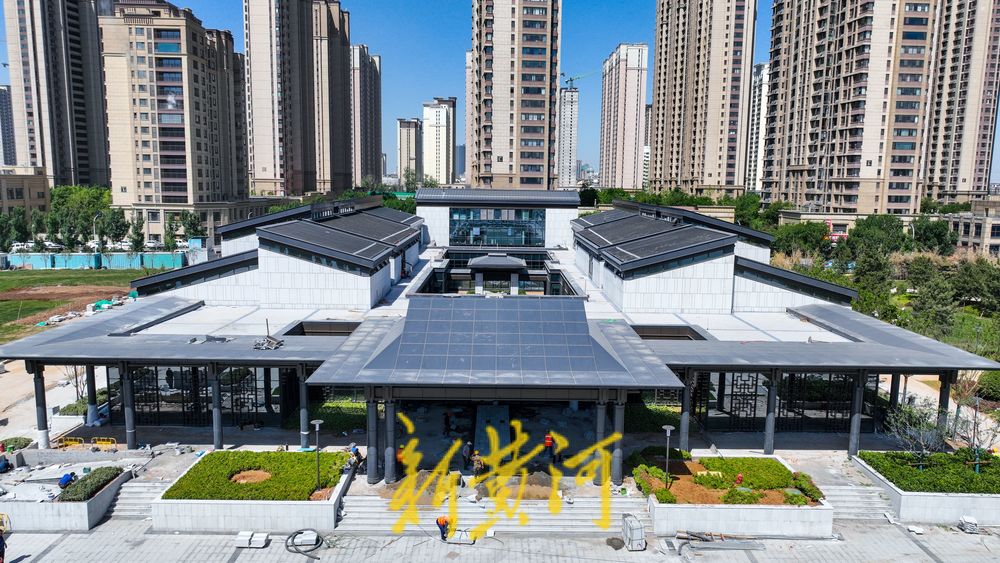 张养浩纪念馆揭面纱，仿古建筑临水而建