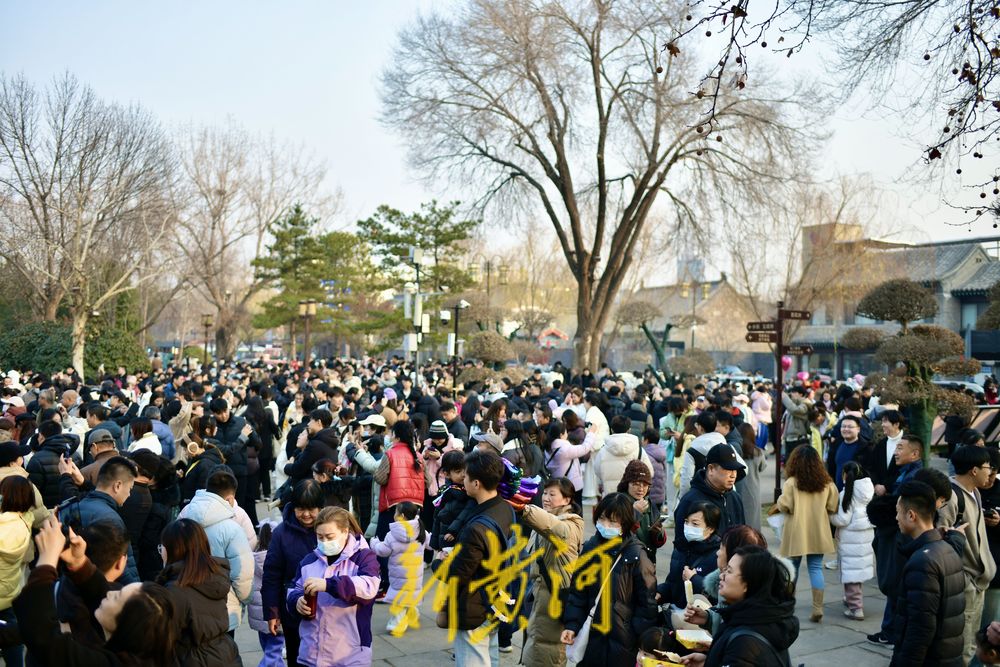 “泉”在济南冬游记｜明湖花灯持续升温，上演“真人秀”打卡热