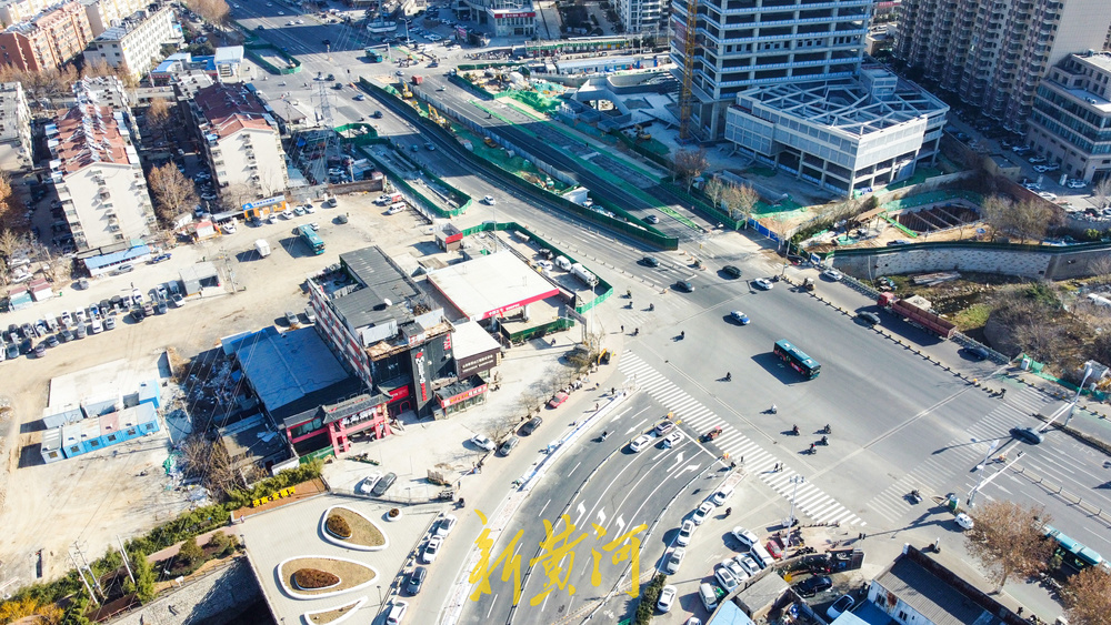 济南地铁6号线东段开通后 周边道路恢复工程同步推进