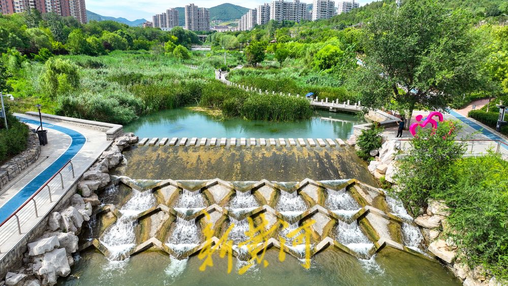 雨后山水汇聚补源 凤凰湖山清水秀水量充足