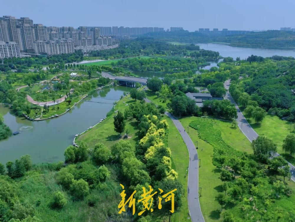 藏在济南的避暑圣地 华山湖畔绿意正盛遮酷暑