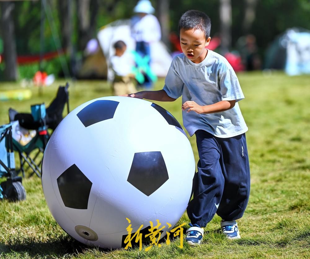 市民公园露营，乐享秋日暖阳