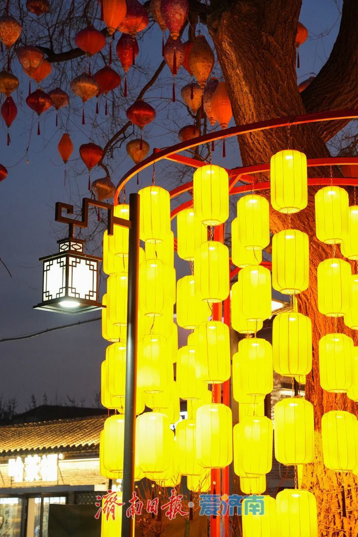 济南明府城灯火长廊邀您入画