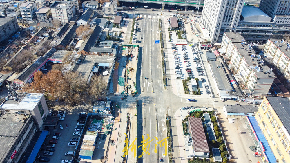 济南地铁6号线东段开通后 周边道路恢复工程同步推进