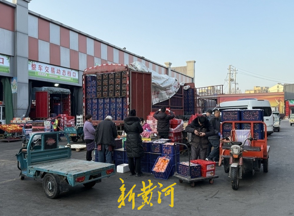 春节假期后济南“果盘子”“菜篮子”供应充足，八里桥、堤口市场交易有序恢复