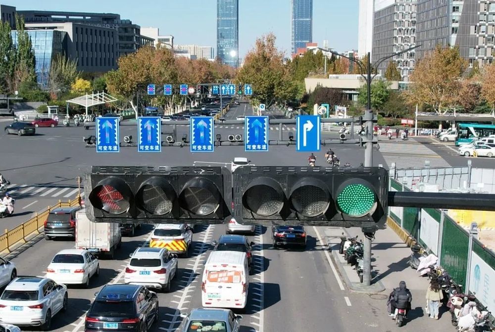 出行注意!济南市区新增6处可变车道