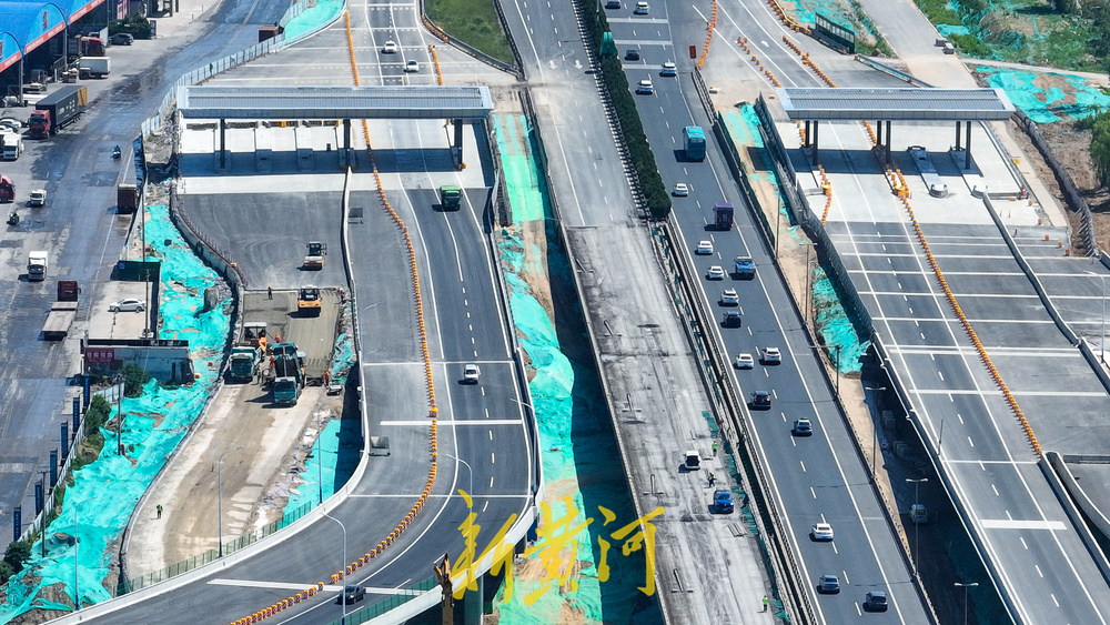 济南零点立交济广高速右幅封闭，新建匝道临时启用 