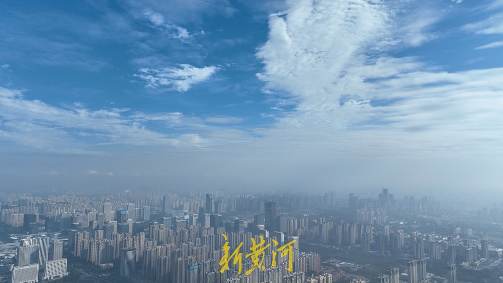 连续12天阴雨消散，济南迎来蓝天暖阳