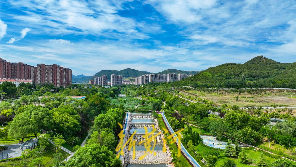 雨后山水汇聚补源 凤凰湖山清水秀水量充足