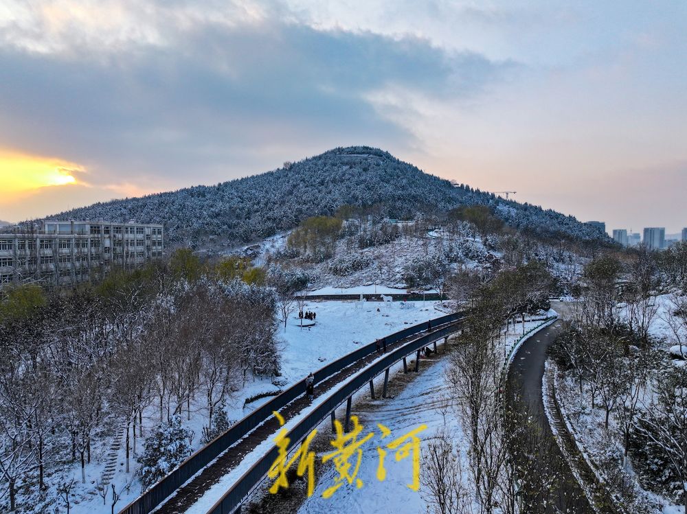 都市山林，冬韵天成！济南CBD上演冬日限定大片