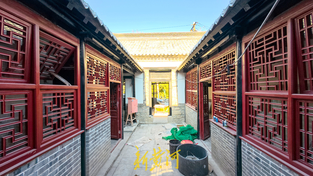 百年同元楼重现青砖灰瓦木门红窗古韵  