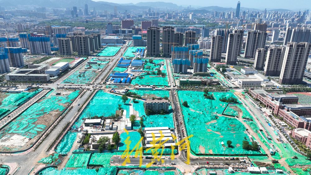 济南北湖核心区新增多条道路,片区交通路网进一步完善