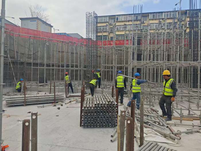 春节不停工 复工加速度，洪楼城市更新项目全力冲刺年度建设目标