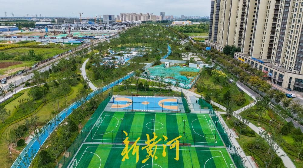 济南华山—白泉景观廊道再添新景 运动场地同步开放