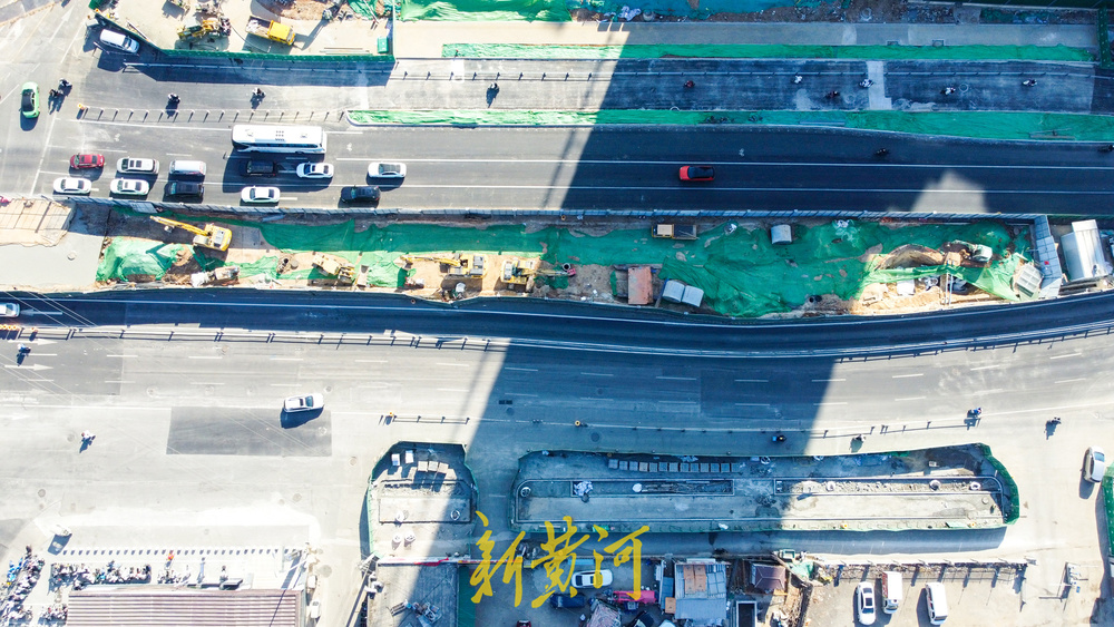 济南地铁6号线东段开通后 周边道路恢复工程同步推进