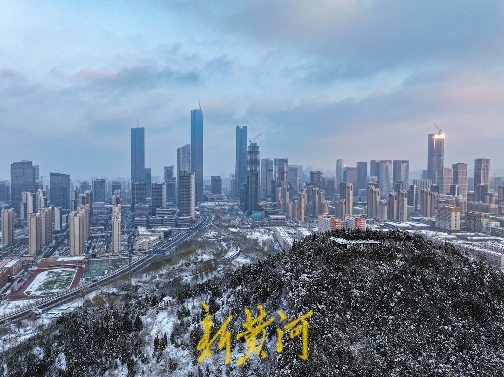 都市山林，冬韵天成！济南CBD上演冬日限定大片