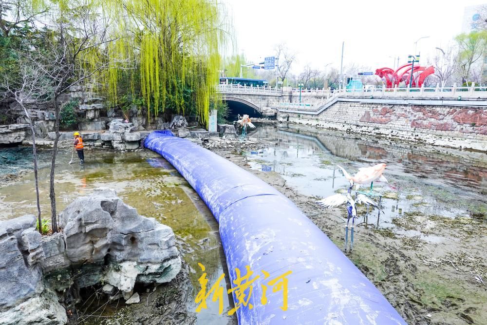 泉城广场旁山水沟景观提升 打造特色滨水空间