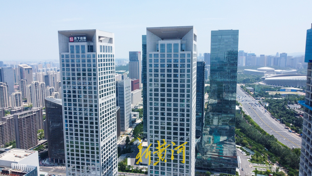 济南闲置多年CBD双子塔建成，将打造央企总部基地