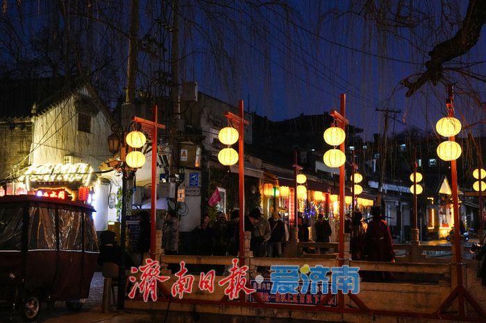 济南明府城灯火长廊邀您入画