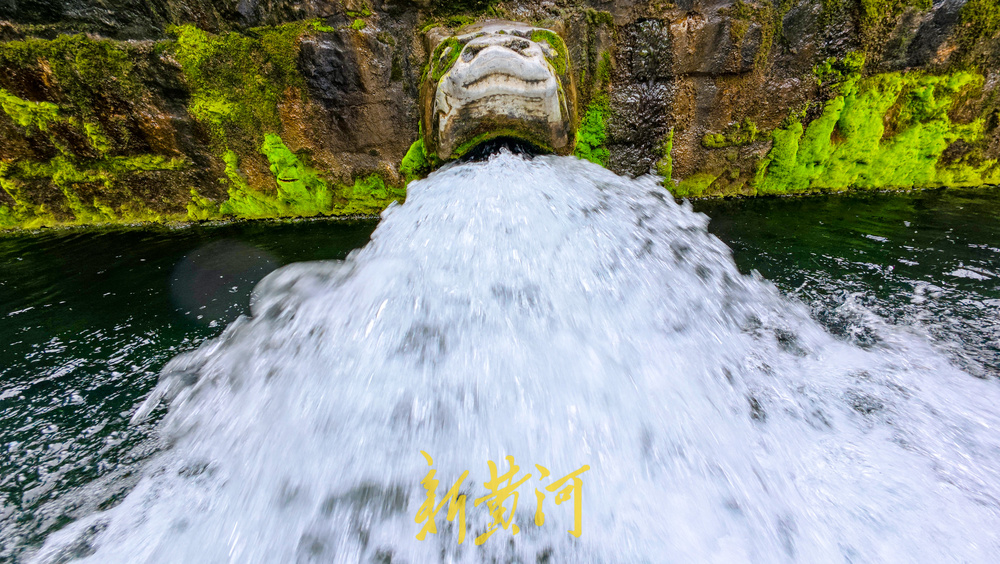一年四季 泉在济南丨绵绵秋雨补水源 黑虎泉群“泉涌如轮”