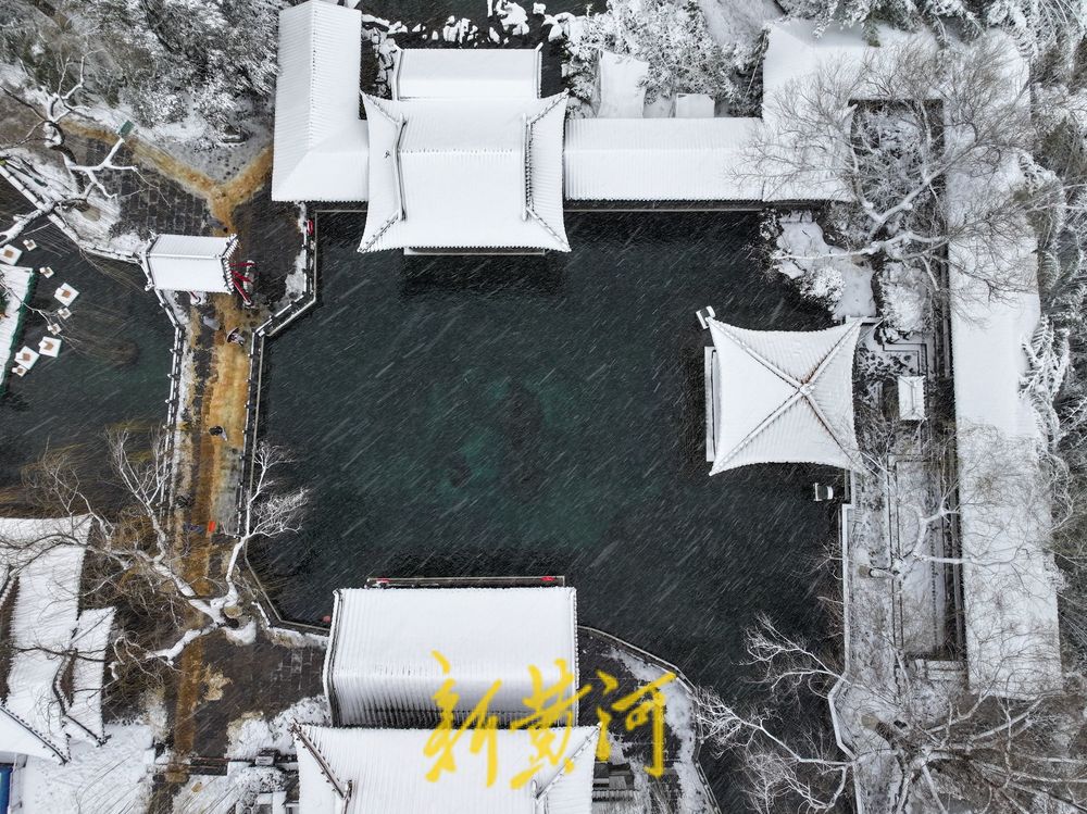 如诗如画！春雪绘就泉城梦幻雪景