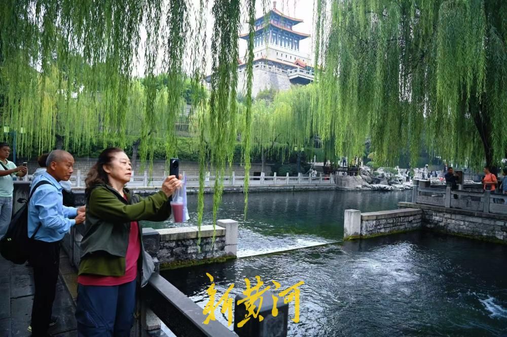 冷空气送秋意，泉城秋景醉游人