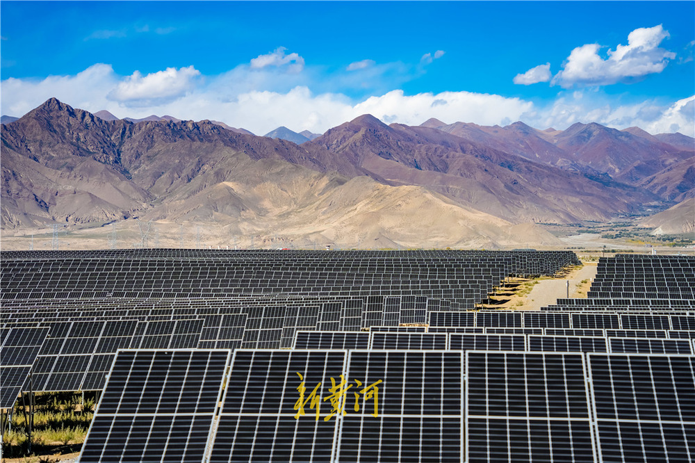 援来有你荒地变成光伏发电站青岛援藏瞄准新能源产业做文章