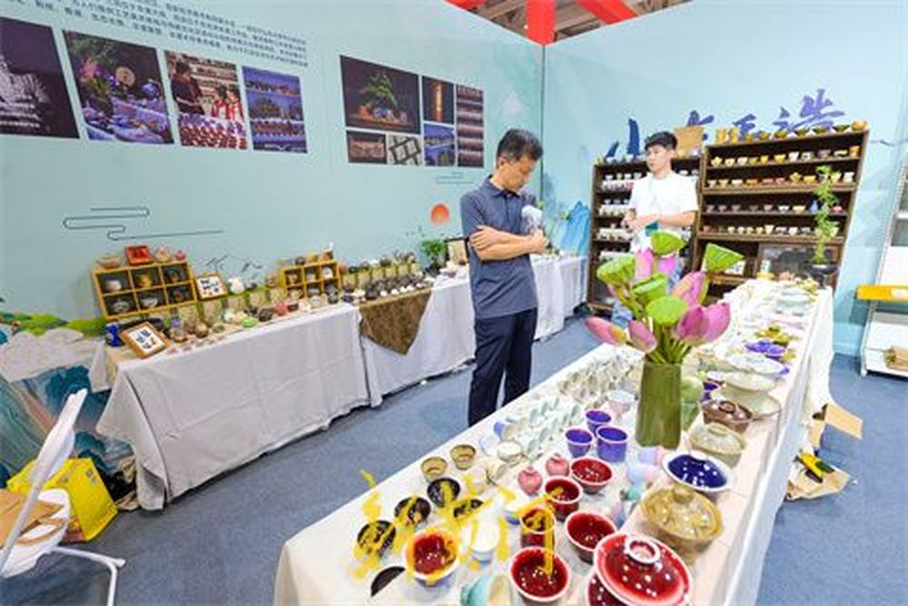 “山东手造”云集书博会，传统文化中体验山东好品