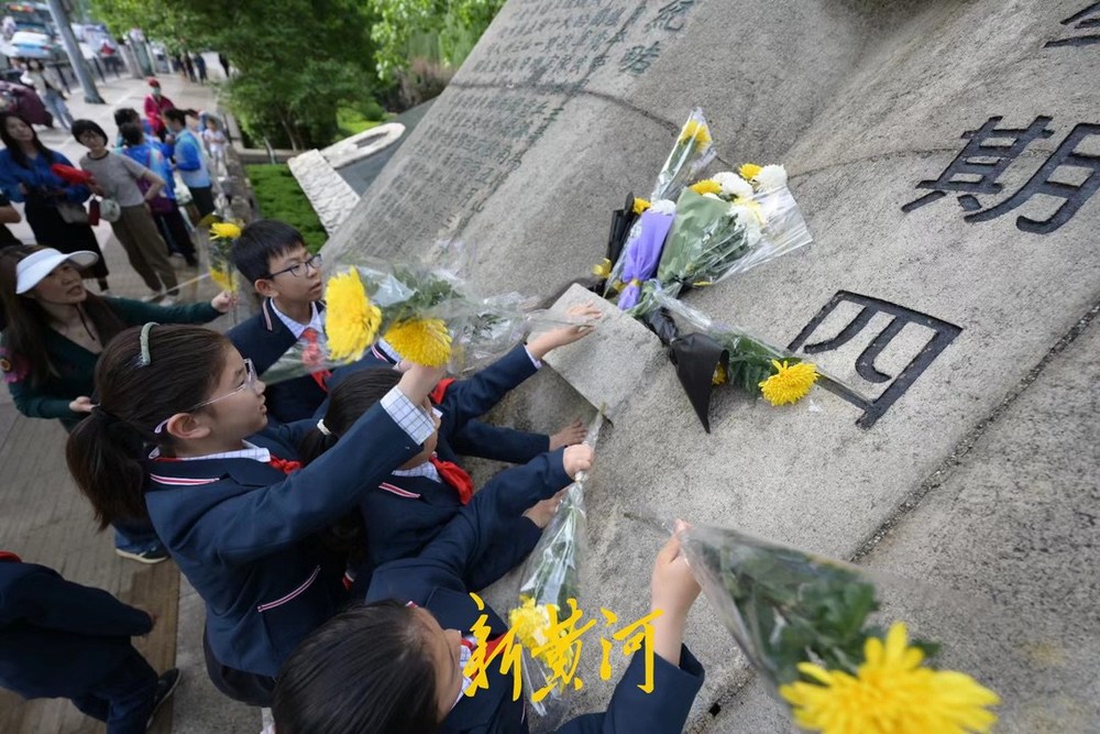 勿忘国耻！济南市民自发纪念“五三惨案”95周年