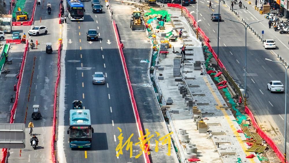 优化道路通行能力，济南这段路改造提升稳步推进