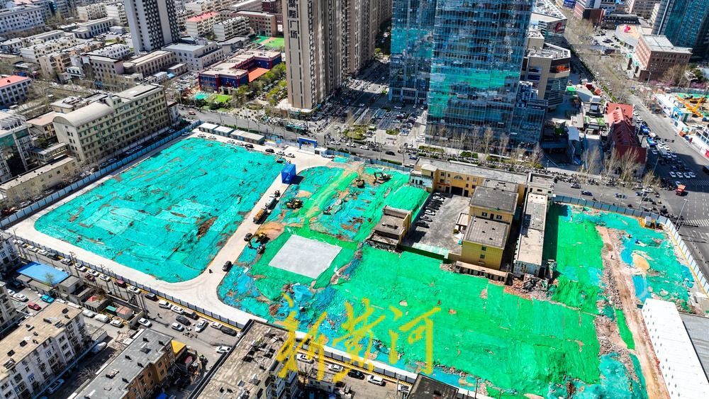 洪楼广场城市更新实施一周年 三地块同时建设新商业