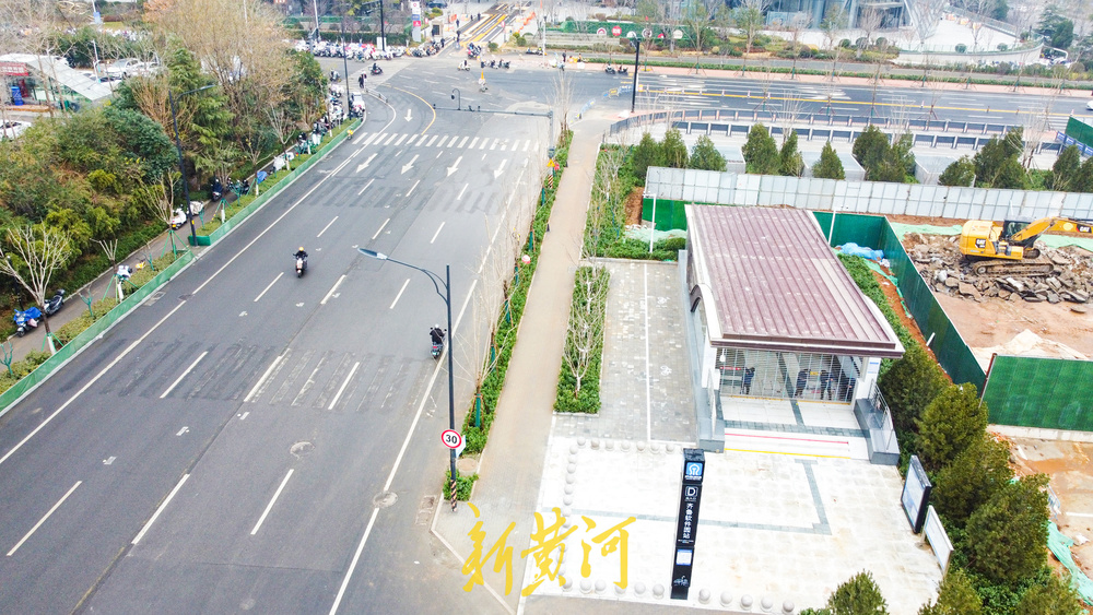 济南地铁6号线施工围挡拆除 新泺大街将全面恢复通行