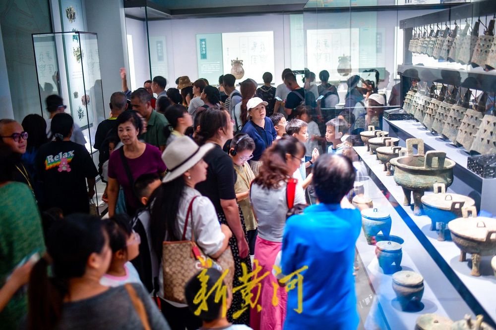 “能玩又能学”！山东博物馆成暑期研学热门 学生组团开启文化游