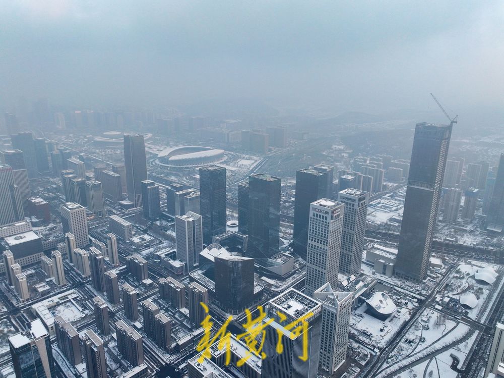 都市山林，冬韵天成！济南CBD上演冬日限定大片